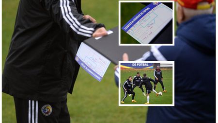 FOTO EXCLUSIV | Tactica lui Anghel Iordănescu pentru meciul cu Irlanda de Nord. Planurile generalului: "presing de întârziere, construcție cu fundașii centrali, tranziție pozitivă" 