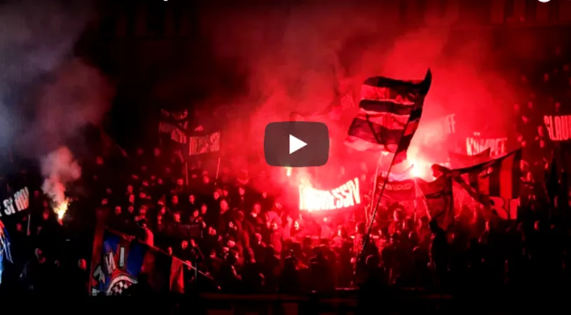VIDEO | De Legea 4 nu le e frică! Elvețienii au făcut un super-show pirotehnic în tribune la FC Basel - Zurich. Meciul a fost amânat dintr-un motiv surprinzător

