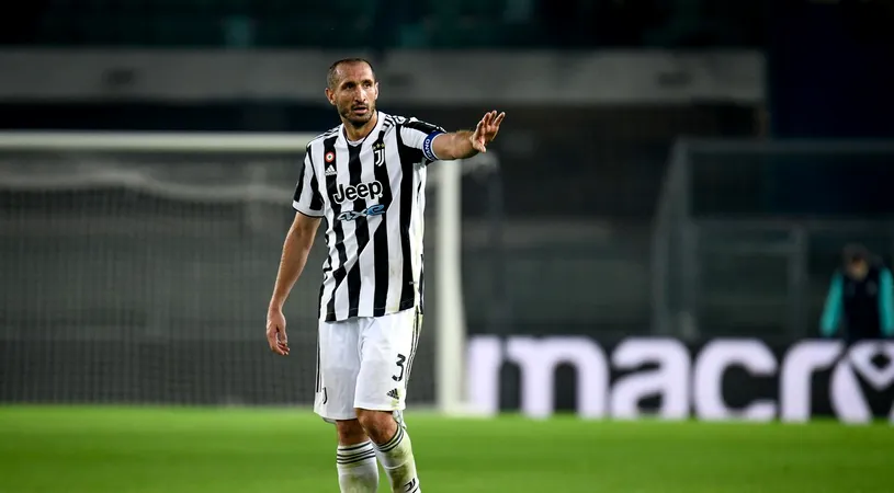 Lovitura pregătită de Juventus Torino: a găsit înlocuitorul perfect pentru Giorgio Chiellini! Ce fotbalist vrea să cumpere de la Manchester City