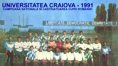 Acum 20 de ani, Universitatea Craiova a fost aproape să piardă calificarea în finala Cupei, deşi luase un avantaj net în tur! Ca şi azi, a întâlnit tot o divizionară secundă