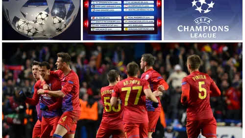 Drumul spre grupele Ligii! Steaua, URIAȘ printre 