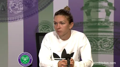 Simona Halep are un mesaj pentru cei care o subestimează la Wimbledon: „Să spună ce vor, dar eu tot cred că…”