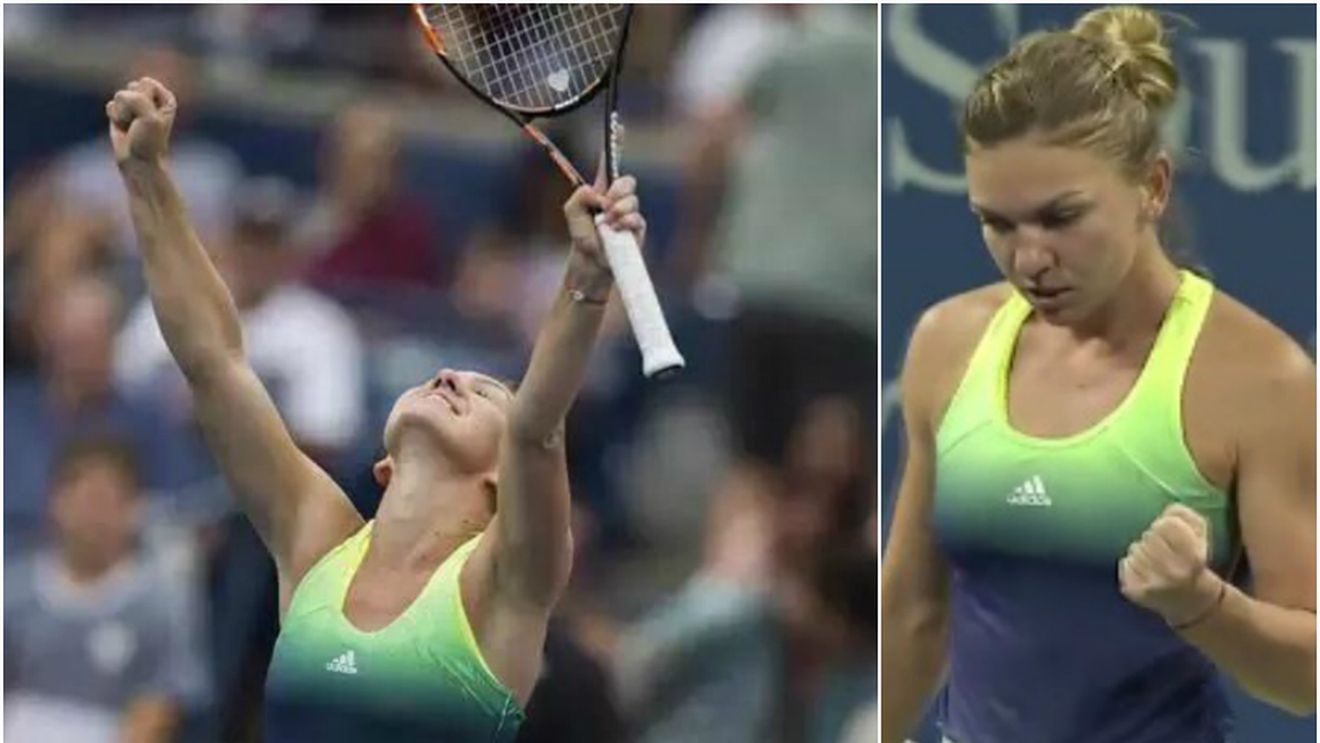 "Meciul anului în tenis"! Simona Halep, fenomenală în fața Andreei Petkovic: 4-6, 6-4, 6-2. Drum liber spre finala de la Cincinnati, după retragerea Azarenkăi