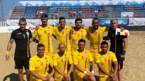 Naționala României de fotbal pe plajă, aproape de promovarea în Divizia A din Liga Europeană