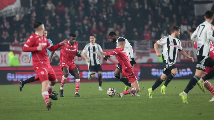 Imagini fabuloase! Ce a făcut Ştefan Bănică jr. la vestiare, după Dinamo - U Cluj 0-0