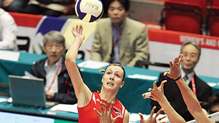 Trăgătoare de elită la volei