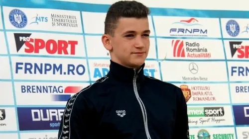 Daniel Martin, singurul înotător român medaliat la Campionatele Europene de Juniori: „Mă îndrept amenințător către recordul de seniori”