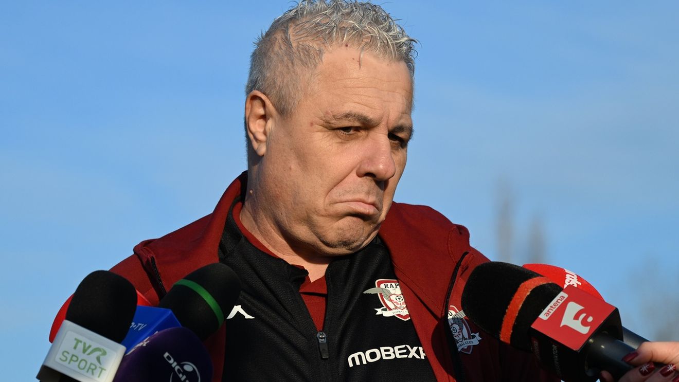 Marius Şumudică, derapaj la interviul premergător FCSB - Rapid: „Nu vreau să te jignesc”