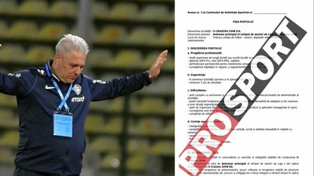 Fişa postului incredibilă pe care Adrian Mititelu i-ar fi făcut-o lui Marius Şumudică! Ar fi putut fi dat afară dacă nu avea fermitate sau inteligență peste medie: cerințe halucinante! | DOCUMENT FOTO PROSPORT