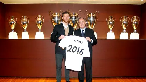 Xabi Alonso și-a prelungit cu doi ani contractul cu Real Madrid