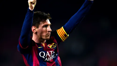 Lionel Messi, fotbalistul cu cele mai mari venituri în 2014. Topul primilor zece jucători și antrenori