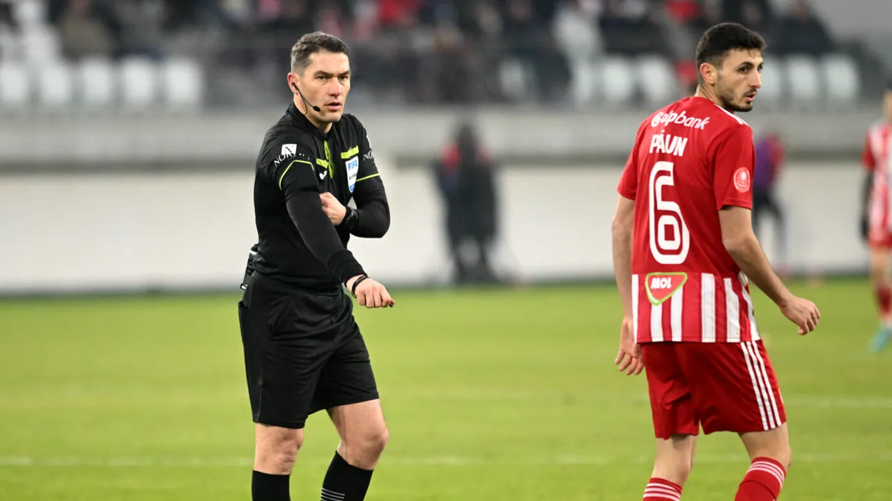Decizie șocantă în Superliga. Sepsi a cerut să nu mai fie arbitrată niciodată de Istvan Kovacs!