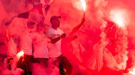 Ce nu a dat UEFA la TV din finala Champions League! Polițiștii maghiari au intervenit în forță după golul de 1-1