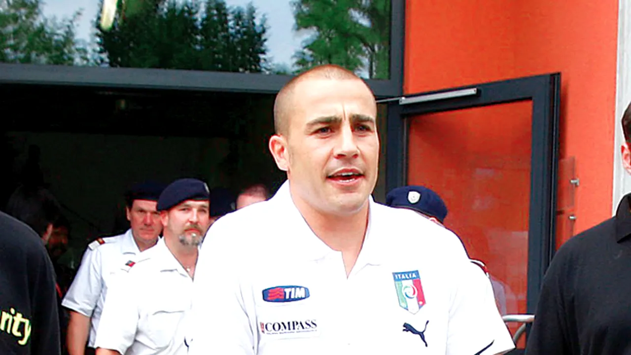 Cannavaro va rămâne alături de naționala Italiei