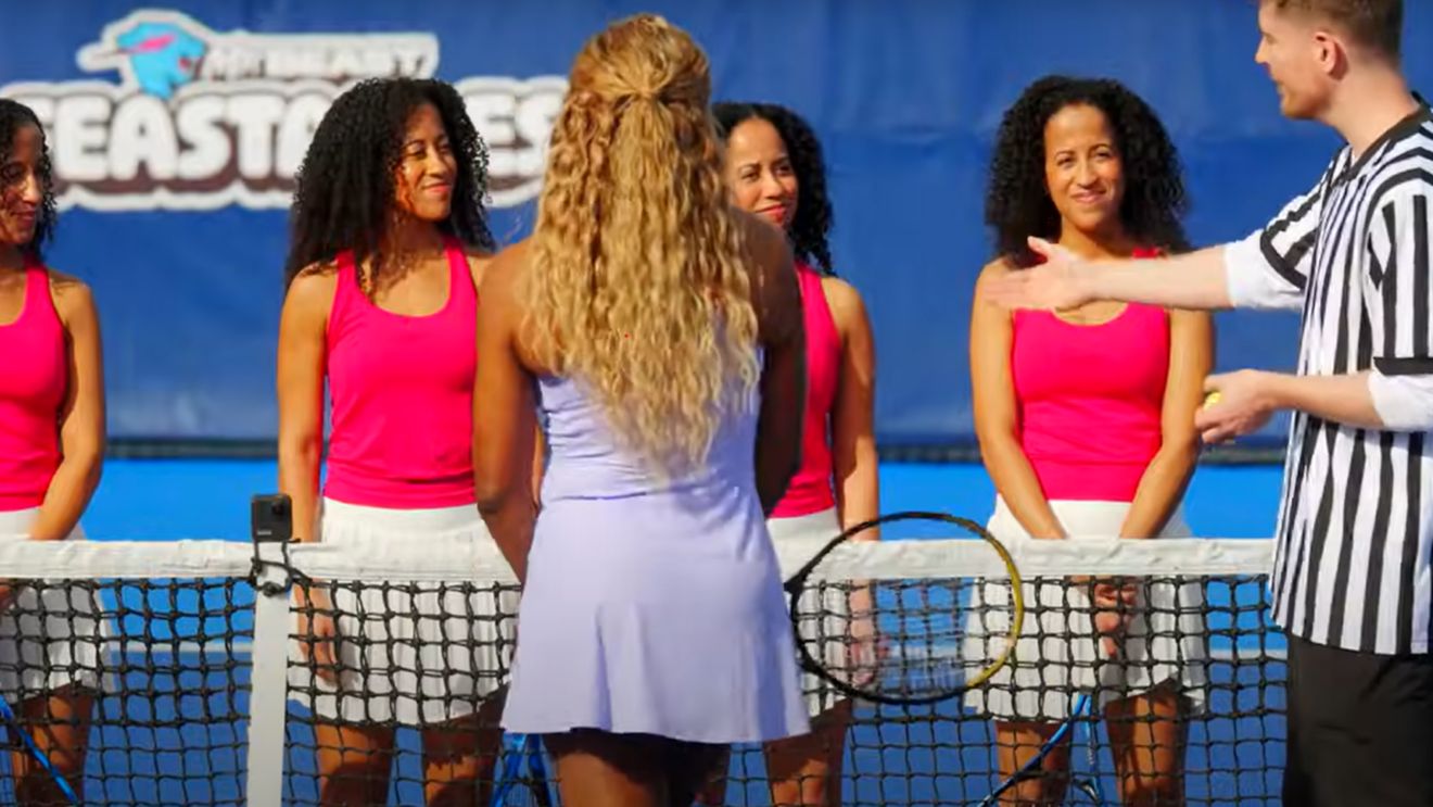 Pariu pentru 100.000 de dolari cu Serena Williams. Cvadrupletele au pierdut în fața rivalei Simonei Halep