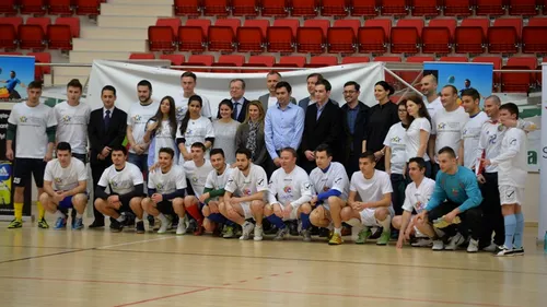 S-a dat startul Campionatului Universitar de Minifotbal. Energie de la Alina Dumitru și Narcisa Lecușanu