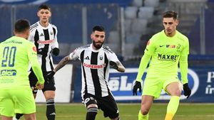 U Cluj - Poli Iași 2-2, în etapa 26 din Superliga. Gruparea din Copou obține un punct de aur după ce a revenit de la 0-2