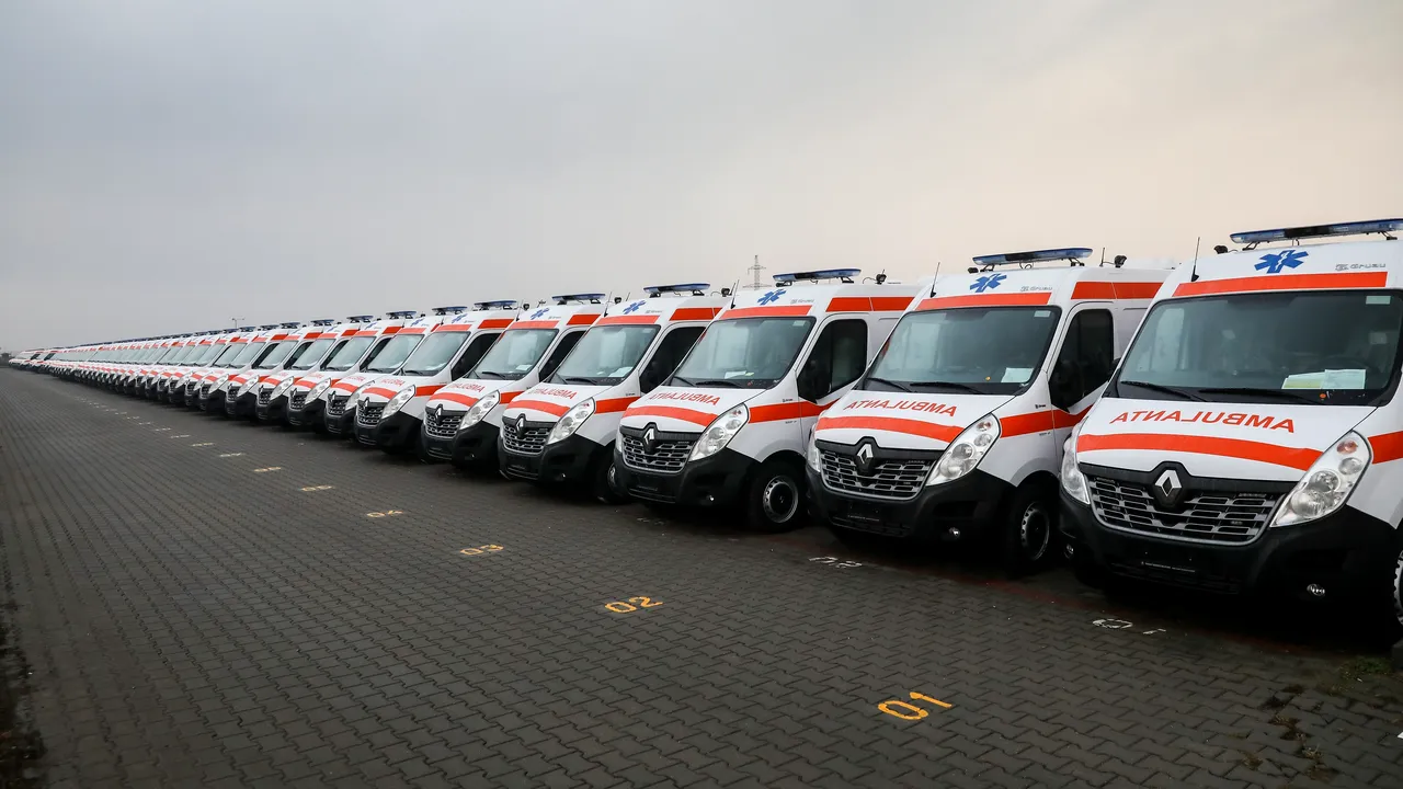 Renault livrează o flotă de 300 de ambulanțe pentru Inspectoratul General pentru Situații de Urgență 