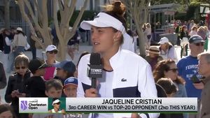 Jaqueline Cristian are „coșmaruri" înaintea meciului cu Daria Kasatkina de la Charleston: „Asta am pățit când m-am întâlnit ultima oară cu ea!" Secretul prin care a învins două jucătoare din Top 20 în două zile