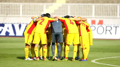 Naționala U16 va disputa două meciuri amicale în Republica Moldova
