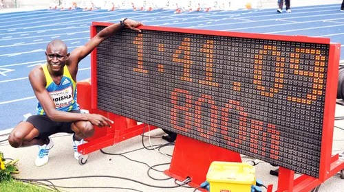 Panteră și mai rapidă: nou record mondial la proba de 800 m