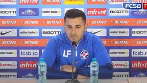 FCSB sărbătorește calificarea lui Sepsi în play-off! Lucian Filip, extrem de sincer înaintea meciului cu Universitatea Craiova: „Poate fi un avantaj!”