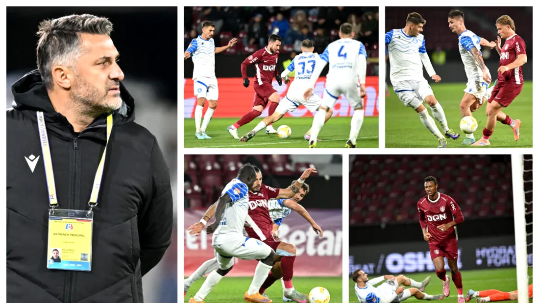 CSM Slatina a plecat jumulită din Gruia! Claudiu Niculescu, după eșecul cu CFR Cluj: ”Poate ar fi trebuit să menajez niște titulari”