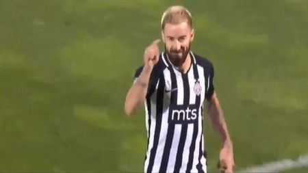 VIDEO | Enache și-a schimbat look-ul! Performanță în ultimul meci din campionat: românul a avut nevoie de doar două minute pentru a înscrie pentru Partizan