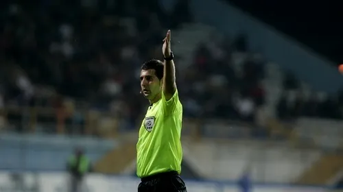 Robert Dumitru arbitrează Vaslui – Rapid