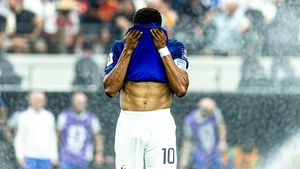 Les Bleus fără culoare: Mbappe, Dembele și Olise transformați în personaje de Charlie Hebdo. Cronica franceză de Cătălin Mureșanu la prima semifinală de Cupa Mondială