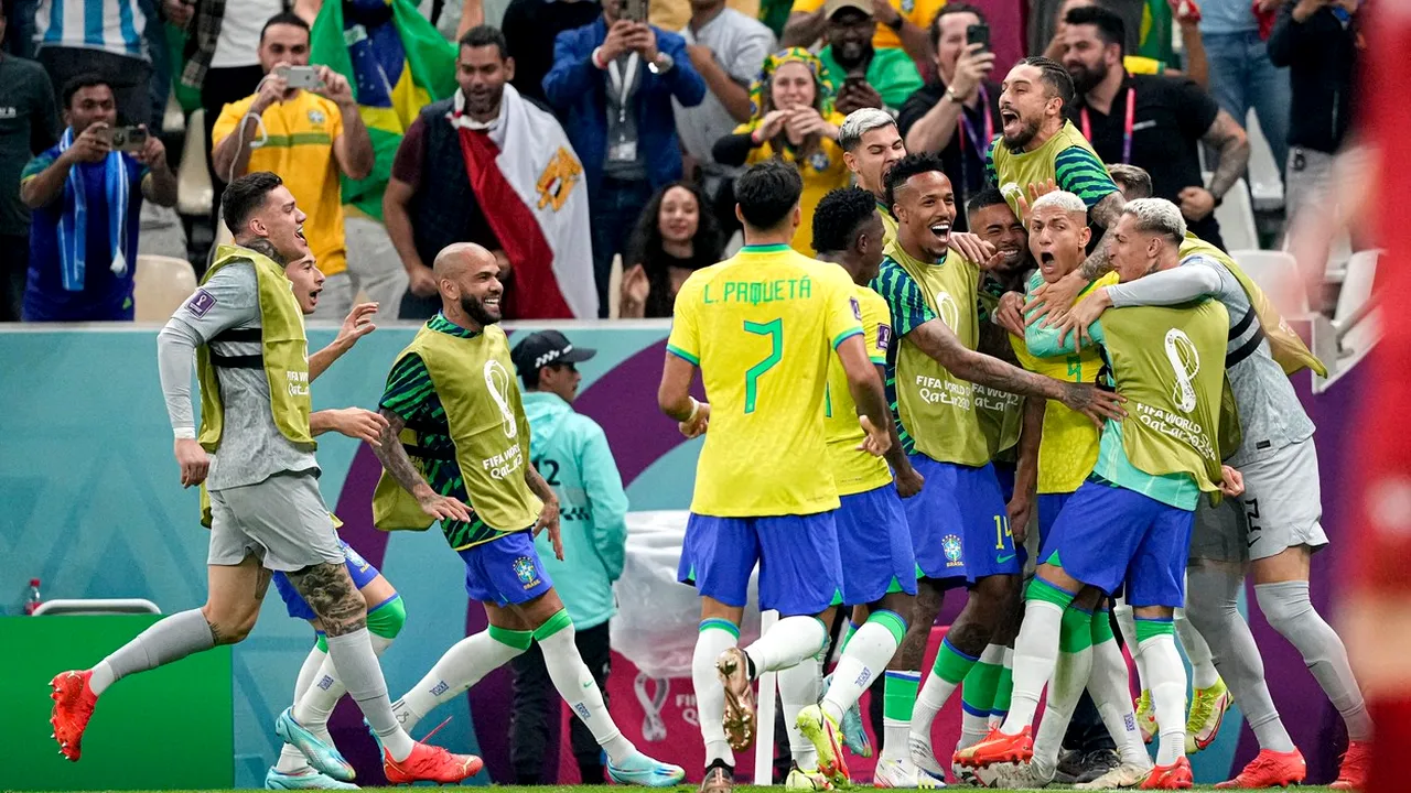 Brazilia - Serbia 2-0, în grupa G de la Campionatul Mondial din Qatar. Richarlison aduce victoria pentru „Selecao”!