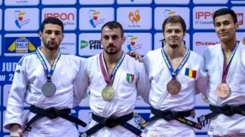 3 medalii pentru România la judo! Un rus naturalizat a spart gheața la European Open Varșovia