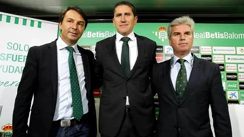 OFICIAL: Juan Carlos Garrido, noul antrenor al lui Betis