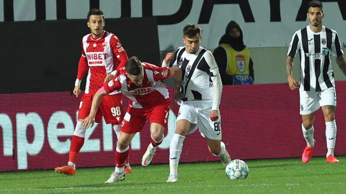 Astra Giurgiu - Dinamo 0-0 | Dusan Uhrin, un punct la debutul pe banca tehnică a „câinilor”, în prima etapă din play-out-ul Ligii 1