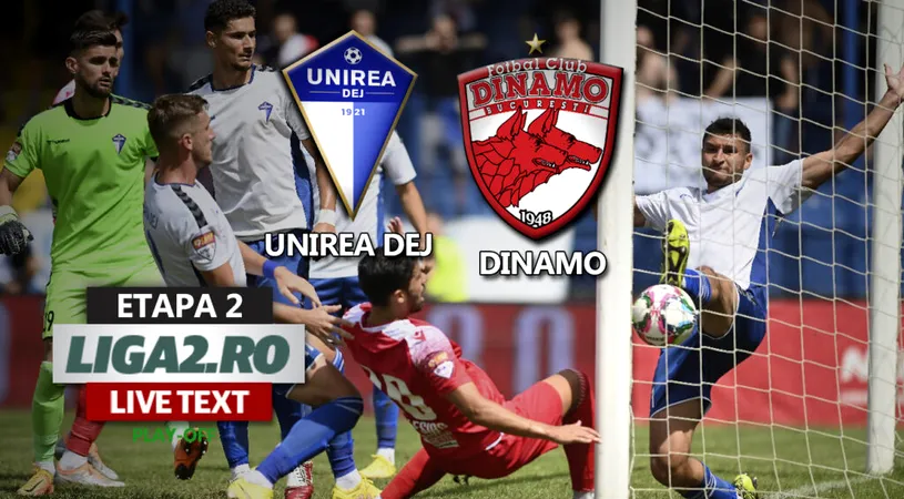 Victorie spaniolească în Ardeal! Dinamo câștigă la scor la Unirea Dej și urcă în clasamentul play-off-ului Ligii 2. Clujenii par depășiți de faza de campionat în care au ajuns