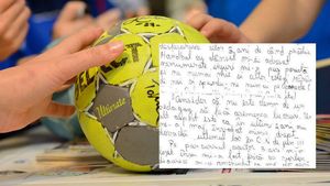 Un profesor de handbal, acuzat că și-a umilit și bătut elevii. FOTO: Mărturia scrisă a unui copil