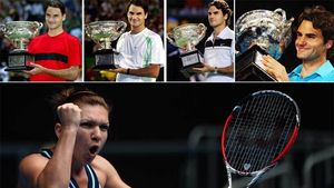 Halep e egala lui Federer! Simona, printre stele: Ultima victorie o plasează umăr la umăr cu cel mai titrat tenisman din istorie 
