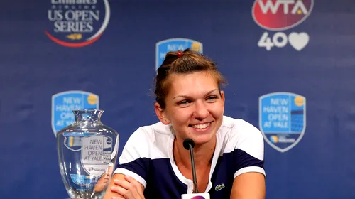 Simona Halep a urcat pe locul 19 în clasamentul WTA, după victoria de la New Haven