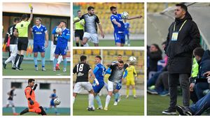 Claudiu Niculescu, frustrat de câte ocazii au ratat jucătorii săi în meciul cu FC U Craiova: „Ghinionul a făcut să nu luăm trei puncte” Antrenorul crede că arbitrul trebuia să elimine cel puțin un adversar