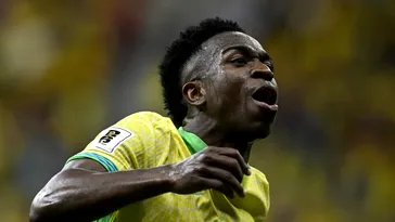 De pe altă planetă! Vinicius Junior a marcat un gol uluitor în minutul 90+9 al partidei Brazilia – Columbia