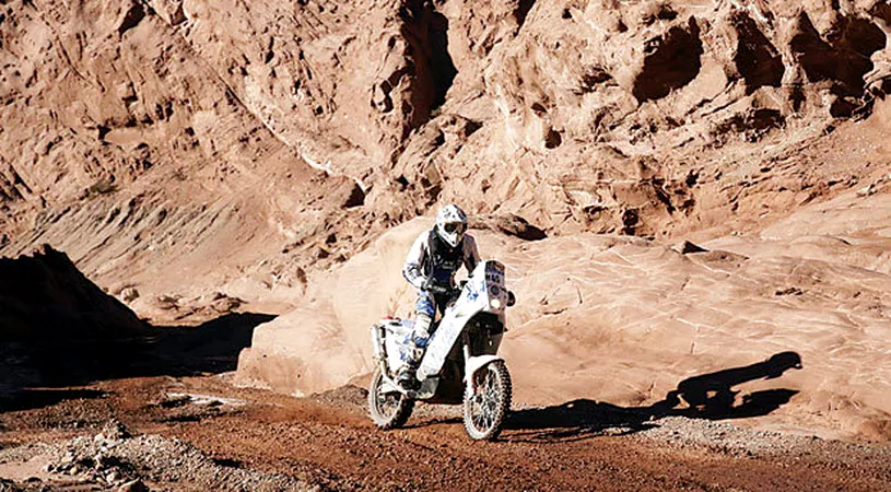 La două etape de a termina Dakar-ul!** Omul record