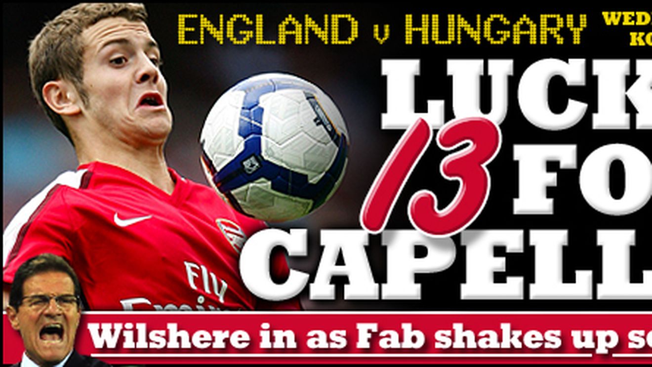 Schimbări masive în lotul Angliei!** 13 jucători noi pentru Capello