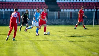 Decizia controversată a arbitrului Mihai Motan din minutul 90+2 privează AFC Câmpulung Muscel de un rezultat important cu FC Voluntari. Alecsandru Popovici: ”Nici în Liga 5 nu vezi așa ceva”