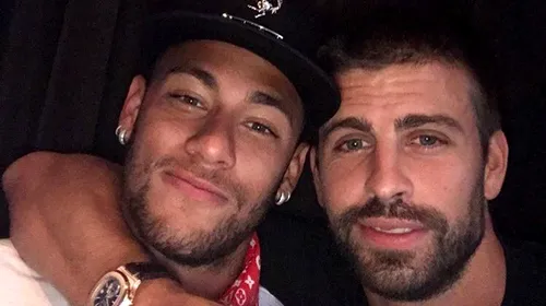 Ce și-au spus Pique și Neymar, după încheierea perioadei de transferuri. Dorința fundașului catalan: „Să rămână la Barcelona până la 40 de ani”