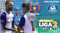 Steaua – CSM Slatina, meci din etapa 1 a Ligii 2, se joacă ACUM! ”Militarii” egalează prin Dinu