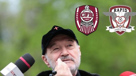 Gigi Becali aşteaptă meciul dintre CFR Cluj şi Rapid: „Avem o marjă de asigurare"