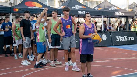 Marian Drăgulescu printre giganți, pe terenul de baschet: „A fost ultimul turneu Sport Arena Streetball înainte de marea finală din septembrie" | GALERIE FOTO