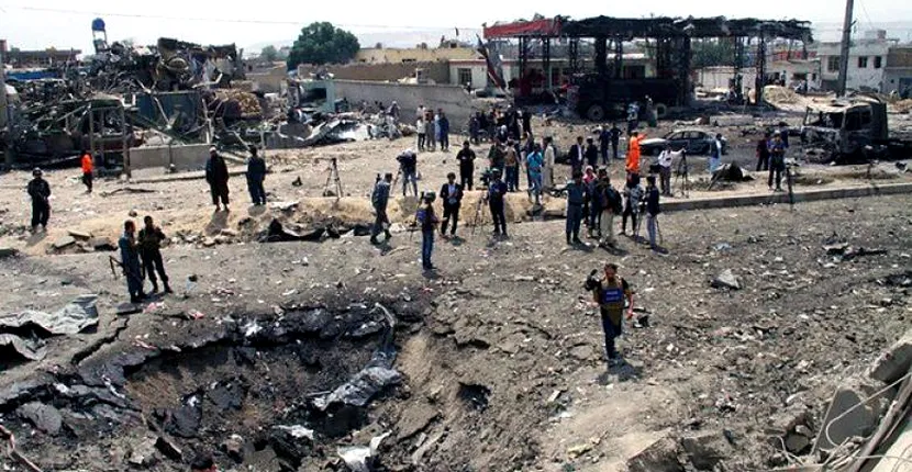 FOTO | Imagini îngrozitoare cu atentatul de la Kabul