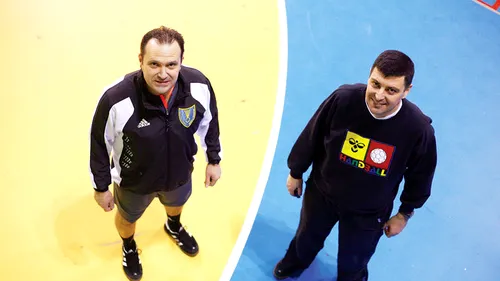 N-avem handbal, dar avem arbitri. Din și Dinu, în Liga Campionilor