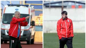 Florin Marin, contestat de actualii fotbaliști, dar protejat de foștii elevi

